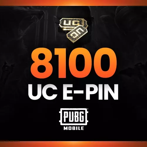 PUBG Mobile 8100 UC